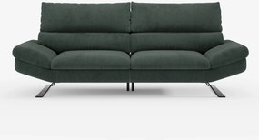 Eclipse Divano dal design moderno 2 e 3 posti con schienali traslanti - piedini alti in elegante microfibra smacchiabile T11