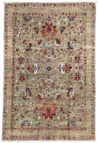 Samarkand Tappeto orientale 250 x 180 Marrone (Pakistan) Annodato A Mano