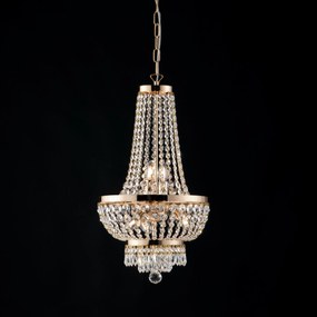 Bonetti Illumina - 5-light chandelier Mozart Oro