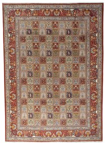 Ghom Tappeto 340x250 (Iran) Annodato A Mano