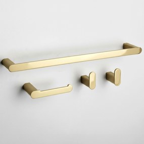 Set accessori da bagno Mati Gold 4 pezzi