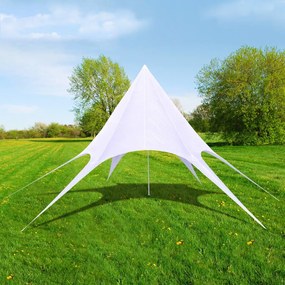 Gazebo padiglione tenda da giardino a stella esagonale 12m