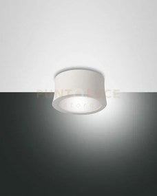 Ponza luce spot bianca a led 3000k 540lm 7w in alluminio ip20