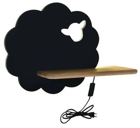 Apparecchio nero per bambini Sheep - Candellux Lighting