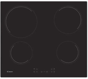 Piastra vitrocéramica Candy 6500W 59 cm, CANDCH64CCB