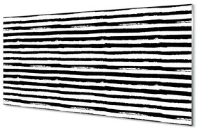 Quadro acrilico Strisce zebra irregolari 100x50 cm