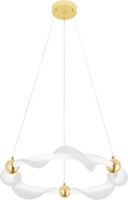 Lampada G010-CP WHITE/GOLD