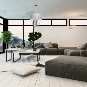 Lampadario a sospensione con filo ALMERIA 1xE27/60W/230V