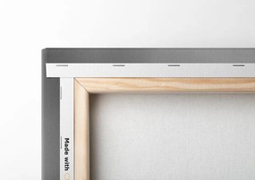 Quadro su tela – Ramo fiorito di ciliegio in bianco e nero