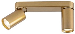 Rabalux 73076 - Faretto MIRINA 2xGU10/5W/230V oro