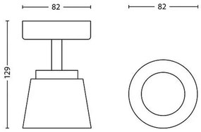 Philips 53340/17/16 - Faretto LED MYLIVING DENDER 1xLED/4W/230V