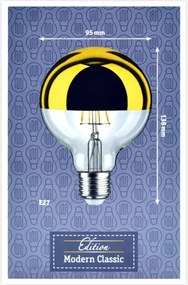 Lampadina LED dimmerabile con un mirror spherical cap E27/6,5W/230V - Paulmann 28675