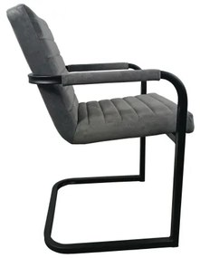 Sedia da pranzo BART grigia