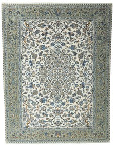 Kashan Tappeto 300 x 380 Beige (Iran) Annodato A Mano