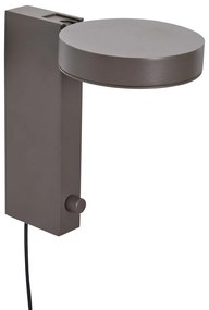Lampada da parete marrone Crea - Hübsch