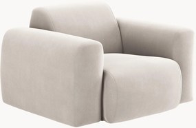 Poltrona in velluto Nolio