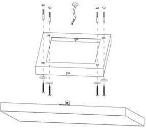 Eglo 900057 - Plafoniera LED RGBW dimmerabile TURCONA-Z LED/16W/230V