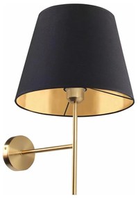 Applique ELENA 1xE27/20W/230V nero