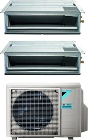 Daikin - Climatizzatore Condizionatore Bluevolution Dual Split Canalizzato Canalizzabile Inverter serie FDXM-F9 9+12 con 2MXM40A R-32 Wi-Fi Optional