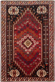 Shiraz Tappeto 250x170 Rosso (Iran) Annodato A Mano