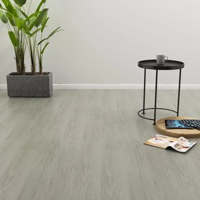 Listoni Per Pavimenti Autoadesivi 4,46 M² 3 Mm İn Pvc Grigio /