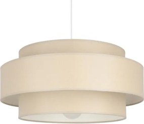 Brilagi - Lampadario sospeso su cavo RESNA 1xE27/60W/230V Ø 40 cm beige