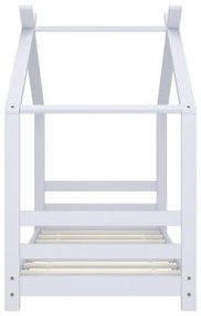 Giroletto per Bambini Bianco in Massello di Pino 70x140 cm