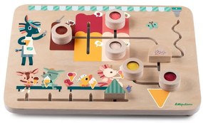 Lilliputiens - Pannello in legno - Labirinto di gelato