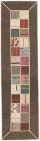 Kilim Tappeto 300x80 (Iran) Tessuto A Mano
