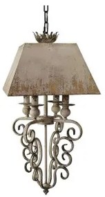 Lampadario DKD Home Decor Metallo Neoclassico (37,5 x 37,5 x 73,5 cm)