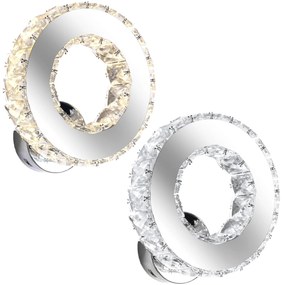 Lampada da parete lampada da muro di cristallo led rotondo APP413-W APP414-W