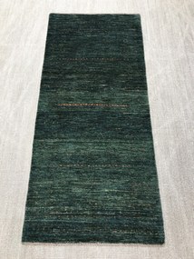 Loribaft Tappeto 190x80 Verde (Iran) Annodato A Mano