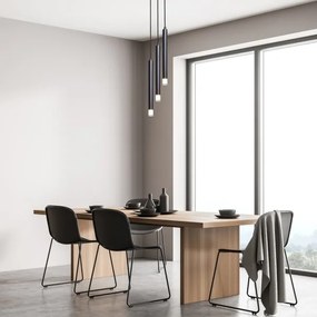 Rabalux 72358 - Lampadario a sospensione con filo RAMIRA 3xG9/5W/230V nero