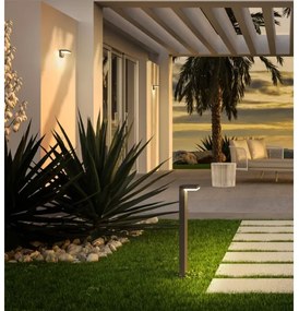 Redo 90535 - Luce solare a LED con sensore TAIYO LED/2W/3,7V 3000K IP54 antracite