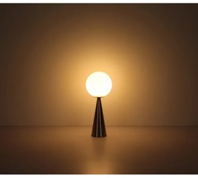 Globo 21031N - Lampada da tavolo PINPAL 1xE27/40W/230V cromo