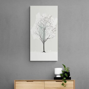 Stampa su tela – Albero invernale minimalista