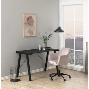 Sedia da ufficio rosa Nora - Actona