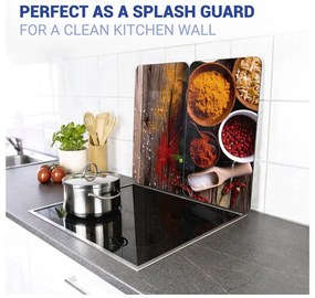 Set di 2 cappe da cucina in vetro con, 52 x 30 cm Spice - Wenko
