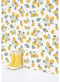 Carta da parati per bambini 10 m x 50 cm Lemons - Lilipinso