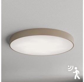 Brilagi - Plafoniera con sensore CLARE 6xE27/24W/230V diametro 80 cm beige