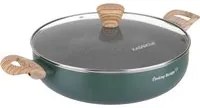 Casseruola 22 cm scritta Cooking Therapy con coperchio