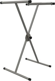 Gamba per mobili a X STEELMI Ibex regolabile in acciaio trasparente lucido L 60 x P 58 x H max 110 cm