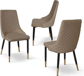 ARLETTE - sedia di design moderno in velluto