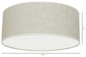 Plafoniera LINO 2xE27/60W/230V