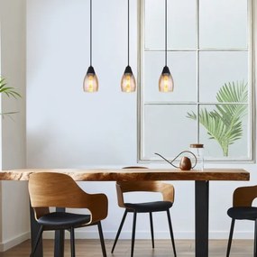 Globo 15705-3H - Lampadario a sospensione con filo REID 3xE27/15W/230V