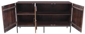 MANTRA - madia con decoro 3 ante legno e ferro
