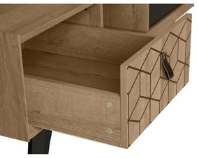 Tavolino in legno di quercia con 2 cassetti Ceilan Ceilam - Marckeric