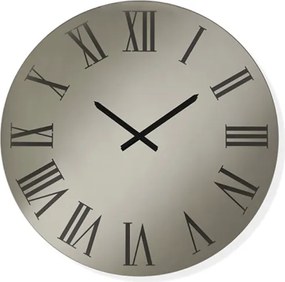 Orologio rotondo in cristallo Bronzo D80 cm - RONALD