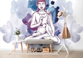 Carta da parati autoadesiva – Illustrazione di Buddha