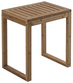 Gedy - Sgabello da bagno HIMALAYA 39,5x44,3 cm bambù